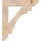Ekena Millwork Merced Slat Smooth Bracket, Douglas Fir, 5 1/2"W x 34"D x 38"H BKT06X34X38MRC06SDF - alternate 4
